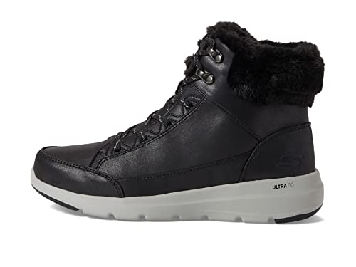 Skechers Damen Glacial Ultra – Cozyly Mode-Stiefel, Schwarz, 35.5 EU von Skechers