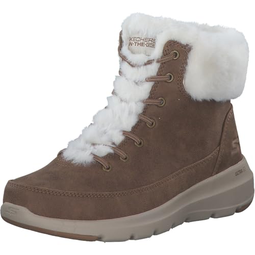Skechers Damen Glacial Ultra Stiefelette, kastanienbraun, 38 EU Skechers Damen Glacial Ultra Stiefelette, kastanienbraun, 38 EU von Skechers