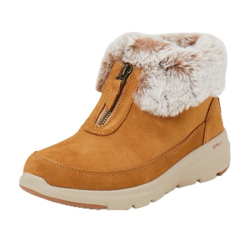 Skechers Damen Glacial Ultra Sweet Vibes Stiefelette, kastanienbraun, 41 EU von Skechers