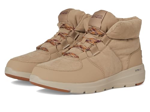 Skechers Damen Glacial Ultra Trend Up Stiefelette, Tan Textile/Synthetic, 38 EU von Skechers