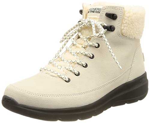 Skechers Damen Glacial Ultra Woodlands, White Black, 36 EU von Skechers