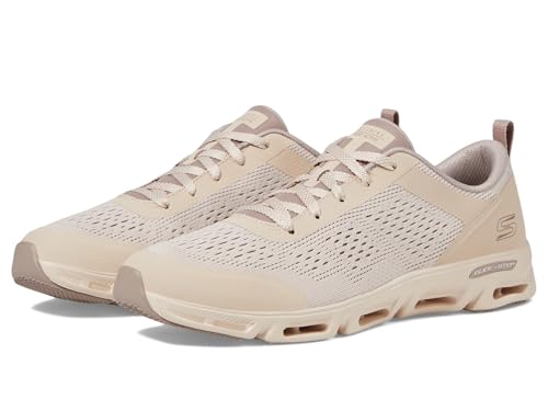 Skechers Damen Glide-Step Gratify Lume Sneaker, Natur, 42 EU von Skechers
