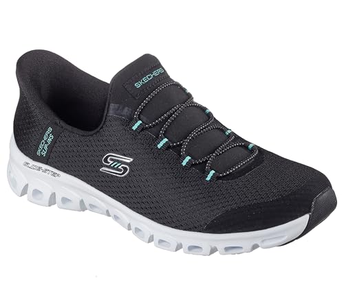 Skechers Damen Glide-Step-Pursuit Hands Free Slip-ins Sneaker, BKTQ = Schwarz/Türkis, 40 EU Skechers Damen Glide-Step-Pursuit Hands Free Slip-ins Sneaker, BKTQ = Schwarz/Türkis, 40 EU von Skechers