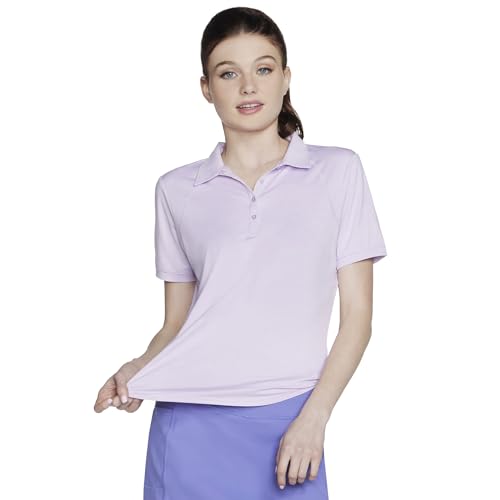 Skechers Damen Go Dri Swift Club Polo Polohemd, Orchid Bloom, 3X-Groß von Skechers