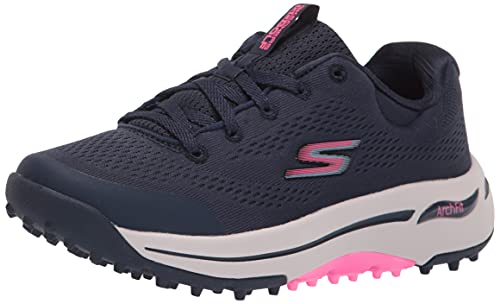 Skechers Damen Go Golf Arch Fit Golfschuh Golfschuh, Navy Pink, 41 EU von Skechers