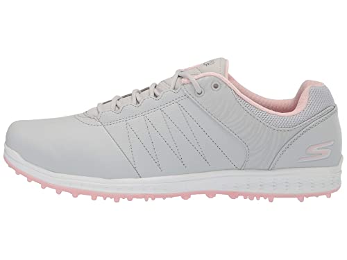 Skechers Damen Go Golf Pivot Golfschuh, Hellgrau/Rosa, 36 EU von Skechers