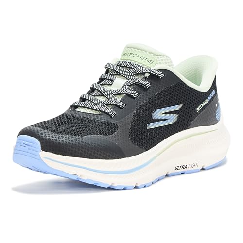 Skechers Damen Go Run Consistent 2.0 Captiva Hands Free Slip-ins Sneaker, Schwarz/Mint, 41 EU von Skechers