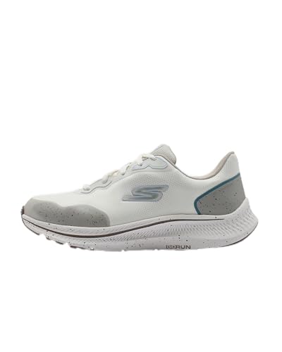 Skechers Damen Go Run Consistent 2.0 Piedmont Sneaker, Off White Textile/Teal Trim, 36 EU von Skechers