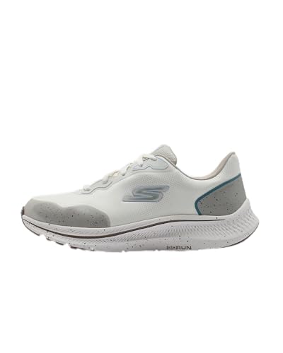 Skechers Damen Go Run Consistent 2.0 Piedmont Sneaker, Off White Textile/Teal Trim, 40 EU von Skechers