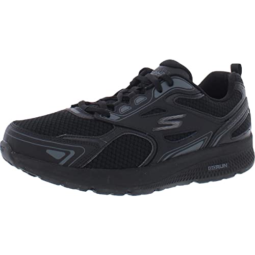 Skechers Damen Go Run Consistent Sneaker, Navy, 41.5 EU Weit von Skechers