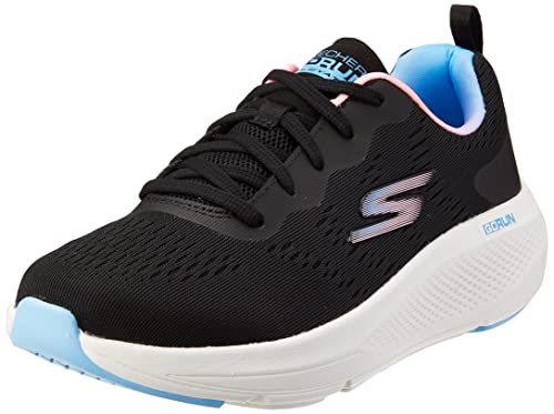 Skechers Damen Go Run Elevate-Double Time Straßen-Laufschuh, Schwarz, 40 EU von Skechers