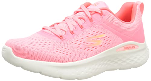 Skechers Damen Go Run Lite Sneaker, Rosa Textilkorallenbesatz, 36.5 EU von Skechers