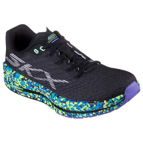Skechers Damen Go Run Razor 5 Laufschuhe Neutralschuh Black/Multi - Schwarz 38 von Skechers