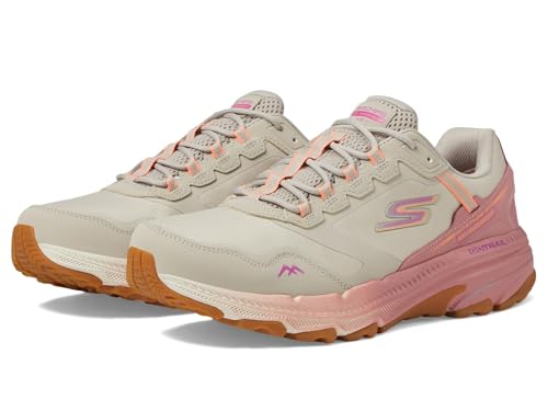 Skechers Damen Go Run Trail Altitude 2.0 Pine Ridge Waterproof Wanderschuh, Natur/Rosa, 35 EU von Skechers