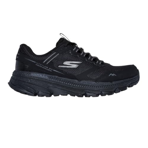 Skechers Damen Running Shoes, Black Leather/Black Trim, 38 EU von Skechers
