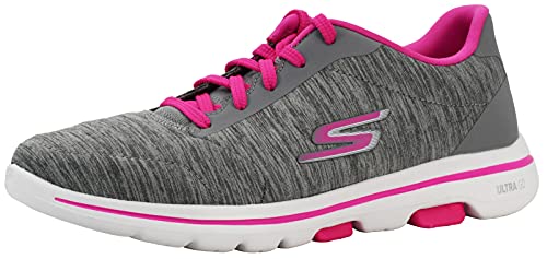 Skechers Damen Go Walk 5-True Sneaker, grau, 41 EU von Skechers