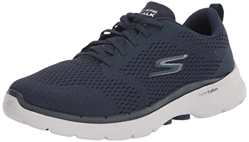 Skechers Damen Go Walk 6 Sneaker, Blau, 35 EU von Skechers