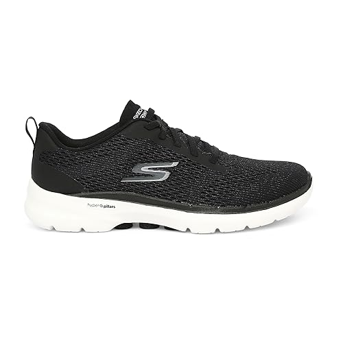 Skechers Herren GO Walk 6-Bold Vision Sneaker, Schwarz, 36.5 EU von Skechers