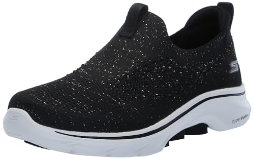 Skechers Damen Go Walk 7 Bling Sneaker, Schwarz, 42 EU Skechers Damen Go Walk 7 Bling Sneaker, Schwarz, 42 EU von Skechers