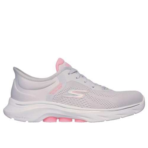 Skechers Damen Go Walk 7 Valin Sneaker, grau, 39.5 EU von Skechers