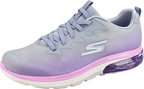 Skechers Damen Go Walk Air 2.0-Quick Breeze Sneaker, Grau/Lavendel, 38 EU von Skechers