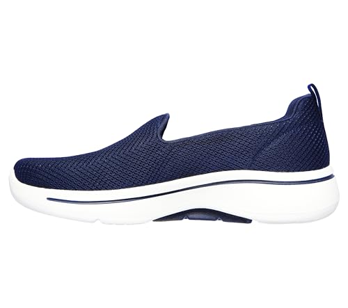 Skechers Damen Go Walk Arch Fit Grateful Sneaker, Marineblau Weiß von Skechers