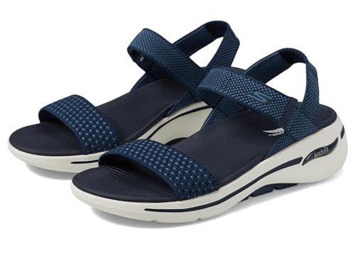 Skechers Damen GO Walk Arch FIT Polished Sandals, Navy, 39 EU von Skechers