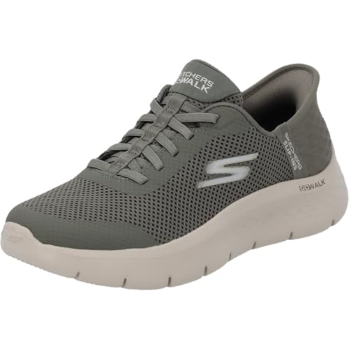Skechers Damen Go Walk Flex Grand Entry Sneaker, Oliv/Blatt für Mich (Leaf It to Me), 39.5 EU Skechers Damen Go Walk Flex Grand Entry Sneaker, Oliv/Blatt für Mich (Leaf It to Me), 39.5 EU von Skechers