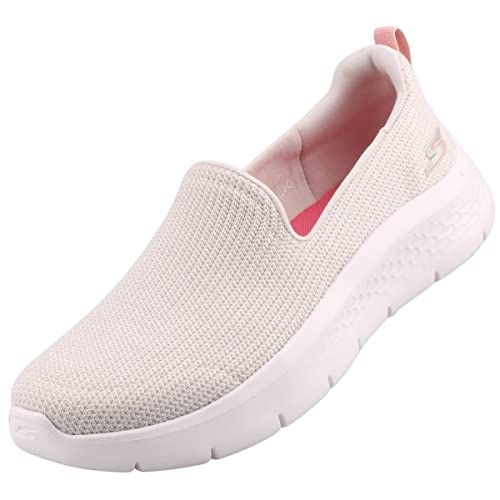 Skechers Damen Go Walk Flex Hausschuh, Natürlicher Textilbesatz, 40.5 EU von Skechers