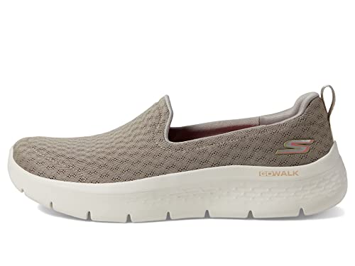 Skechers Damen Go Walk Flex – Ocean Wind Sneaker, Taupe, 38 EU von Skechers