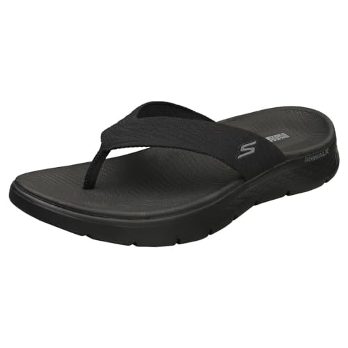 Skechers Damen Go Walk Flex Sandal-Pracht Flipflop, schwarz/schwarz, 36 EU von Skechers