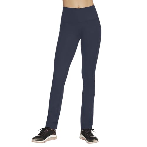 Skechers Damen The Gowalk Pant Joy-Petite Leggings, Blaue Iris, X-Small Zierlich von Skechers