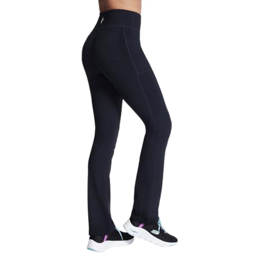 Skechers Damen Go Walk High Waisted Pant Joy – 4-Way Stretch, Moisture-Wicking, Layered Waistband Leggings, Schwarz, Large Zierlich Skechers Damen Go Walk High Waisted Pant Joy – 4-Way Stretch, Moisture-Wicking, Layered Waistband Leggings, Schwarz, Large Zierlich von Skechers