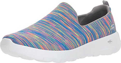 Skechers Damen Go Walk Joy-15615 Sneaker, Mehrfarbig/Meereswellen (Ocean Tides), 37.5 EU von Skechers