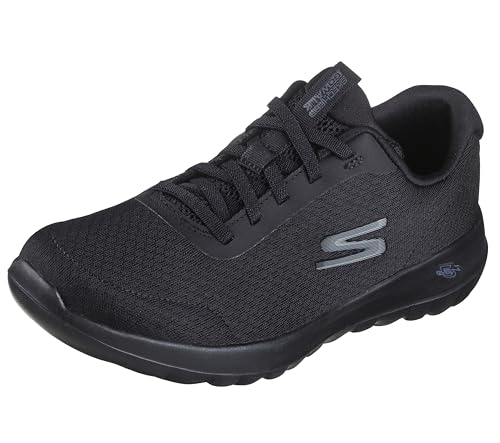 Skechers Damen Go Walk Joy-Ecstatic Sneaker, Schwarz, 35.5 EU Weit von Skechers