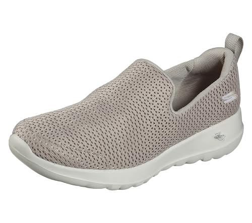 Skechers Damen Go Walk Joy Sneaker, Taupe Textile Trim, 39 EU von Skechers