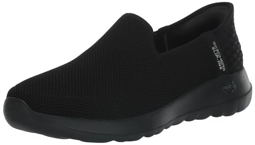 Skechers Damen Go Walk Joy Vela Hands Free Slip-Ins Sneaker, Schwarz, 36.5 EU Weit von Skechers