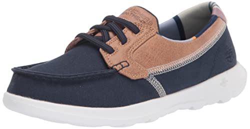 Skechers Damen Go Walk Lite – 15430 Wide Bootsschuh, Marineblau, 38.5 EU von Skechers