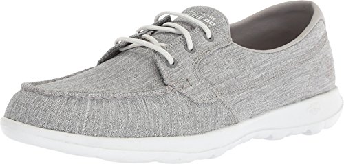 Skechers Damen Go Walk Lite – 15433 Bootsschuh, grau, 35.5 EU von Skechers