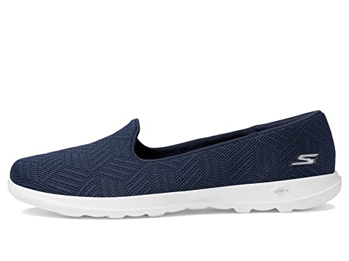 Skechers Damen Go Walk Lite – Sweet Gal Ballerinas, Marineblau, 38.5 EU von Skechers