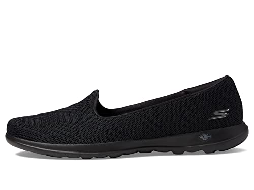 Skechers Damen Go Walk Lite – Sweet Gal Ballerinas, Schwarz/Schwarz, 36 EU von Skechers