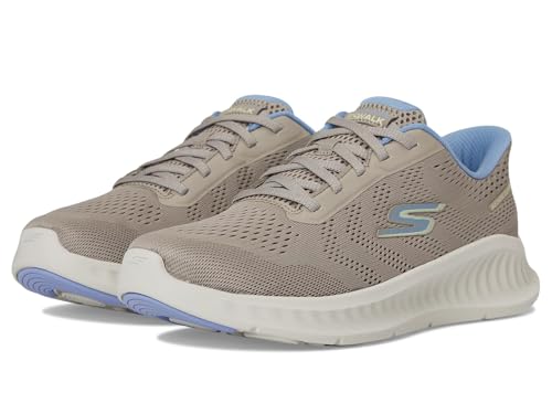 Skechers Damen Go Walk Now Khloe Sneaker, Taupe, 39.5 EU von Skechers