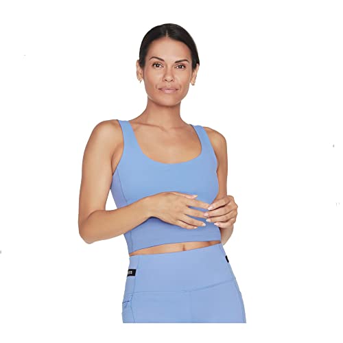 Skechers Damen Goflex Sports Bra, Blau, M EU von Skechers