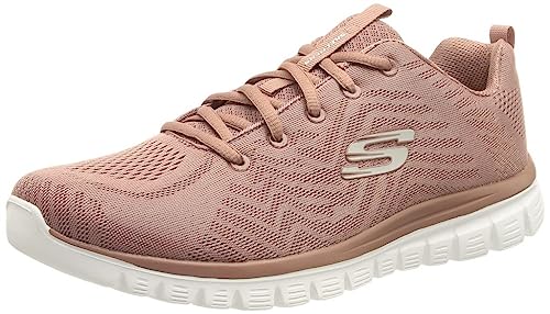Skechers Damen Graceful Get Connected Sneaker,Mauve Mve, 39.5 EU von Skechers