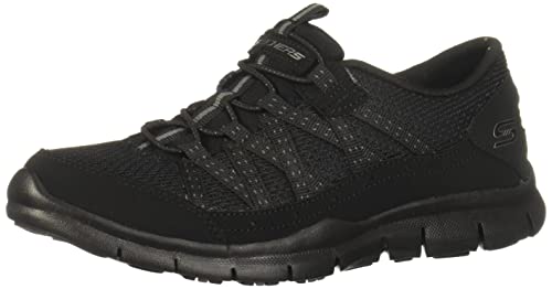Skechers Damen Gratis-Strolling Sneaker, Schwarz, 38 EU von Skechers
