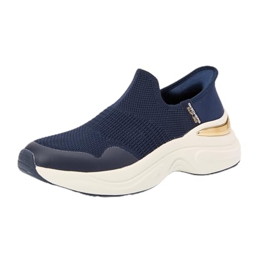 Skechers Damen Hazel Sneaker, Navy, 36 EU Skechers Damen Hazel Sneaker, Navy, 36 EU von Skechers