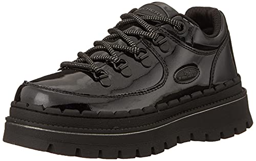Skechers Jammers Cool Block Damen Sneaker Memory-Schaum Mode-Stiefel, Schwarz Lack, 37.5 EU von Skechers