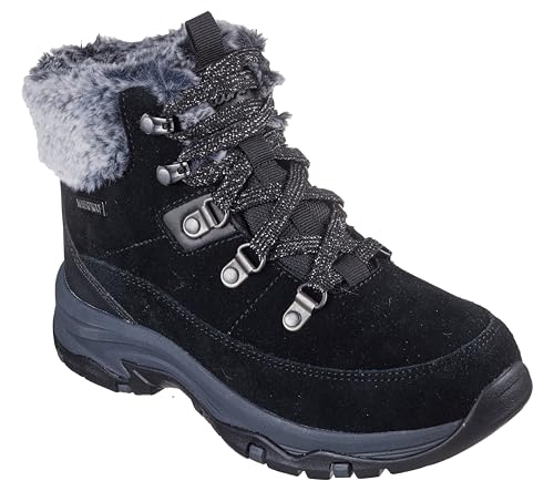 Skechers Trego - Snow Worries 167882-BLK, Women hiking boots,boots, Black, 40 EU von Skechers