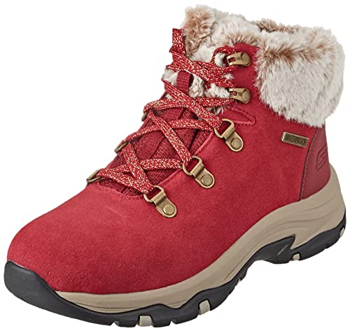 Skechers Damen Hiking, Boots, red, 36 EU von Skechers