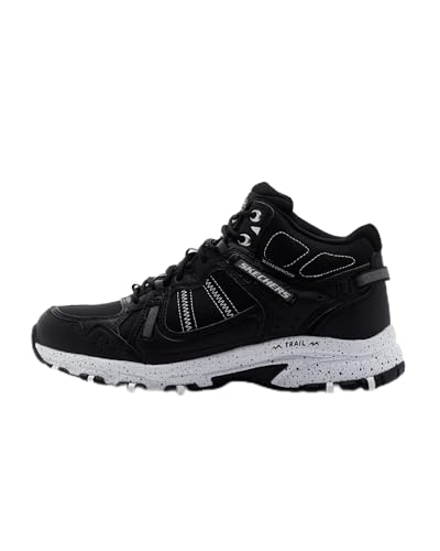 Skechers Damen Hillcrest Bound Peak, Black Synthetic Textile White Trim, 35 EU von Skechers